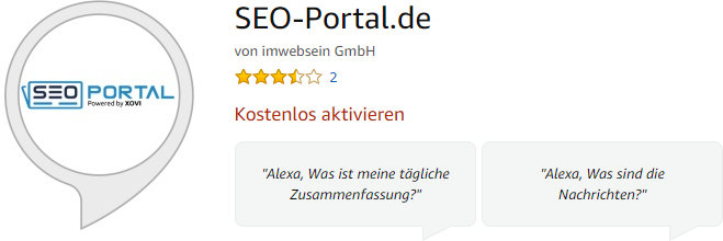 SEO-Portal.de Skill Amazon